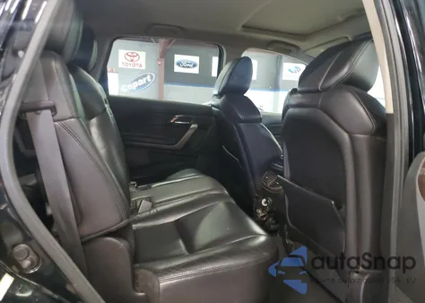 2013 Acura Mdx z USA, uszkodzony, nr VIN 2HNYD2H27DH503044